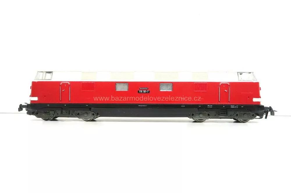 PIKO DDR - DC - Dieselová lokomotiva BR 118 181 DR - HO