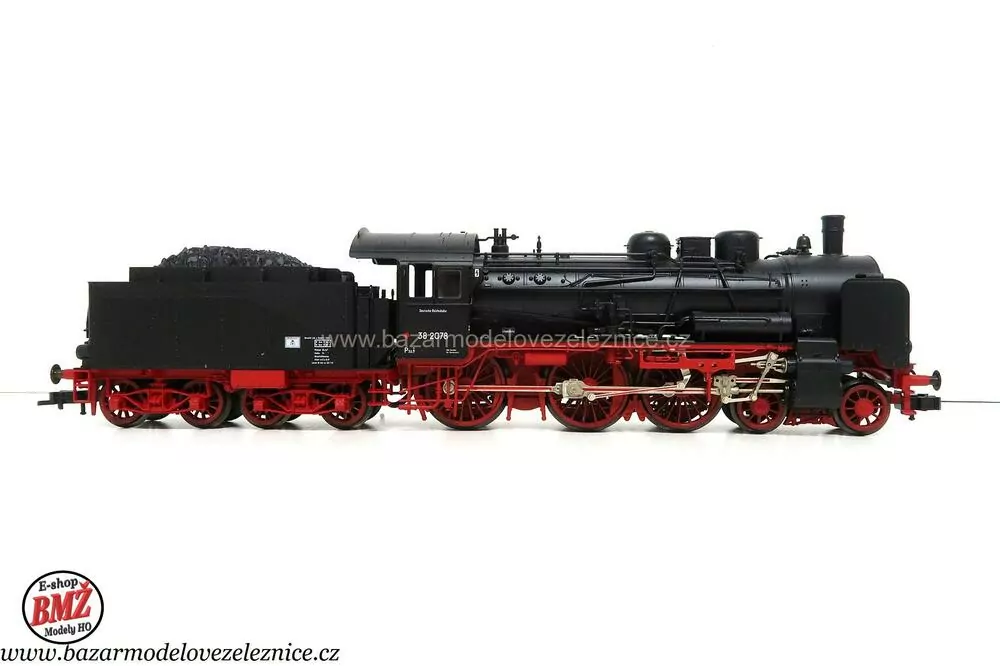 Fleischmann - DC - Parní lokomotiva BR 38 2078 DRG - HO