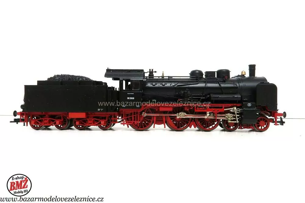 Fleischmann - DC - Parní lokomotiva BR 38 2609 DR - HO