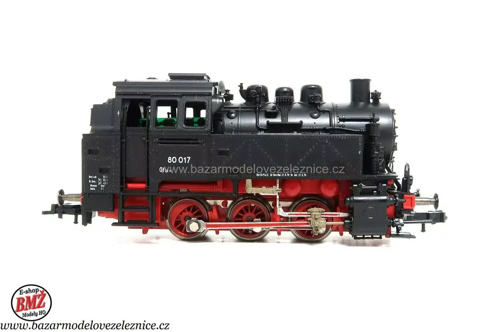 Roco - DSS - Parní lokomotiva BR 80 017 DR - HO