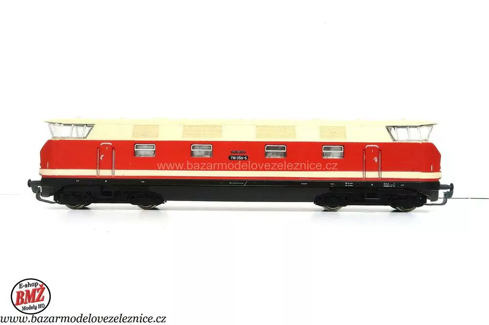 Piko DDR - DC - Dieselová lokomotiva BR 118 059 DR - HO