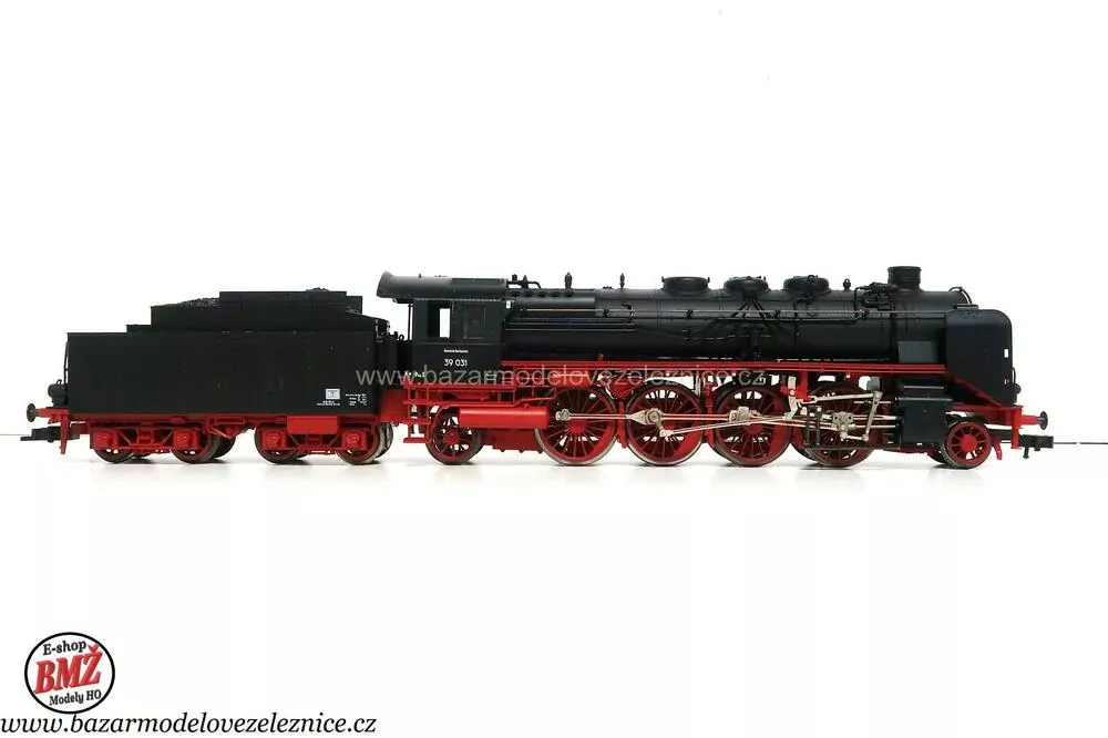 Fleischmann - DC - Parní lokomotiva BR 39 031 DR  - HO