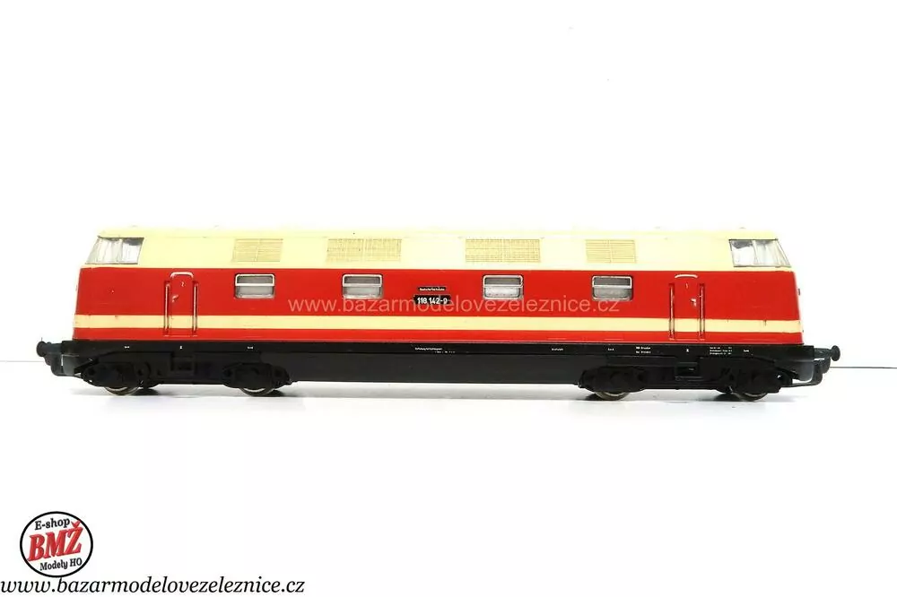 Piko DDR - DC - Dieselová lokomotiva BR 118 142 DR - HO