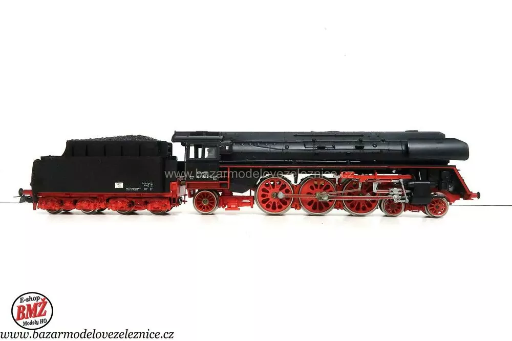 Piko DDR - DC - Parní lokomotiva BR 01 1512 DR - HO