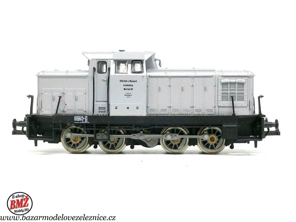 Piko DDR - DC - Dieselová lokomotiva BR 106 Werklok DR - HO