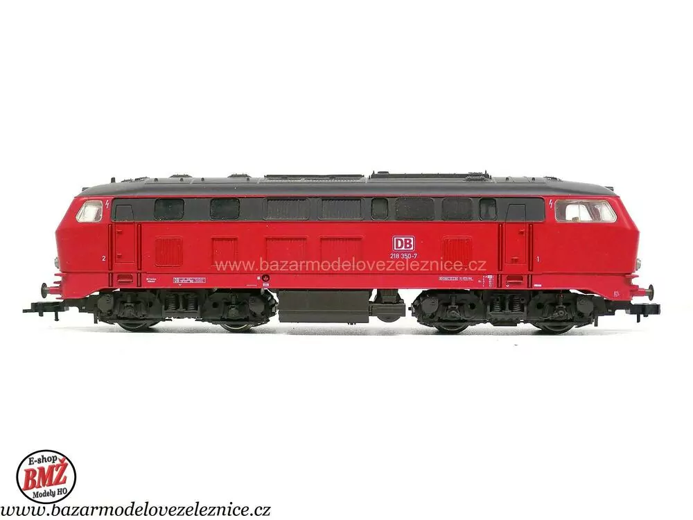 Fleischmann -DC - Dieselová lokomotiva BR 218 350 DB - HO