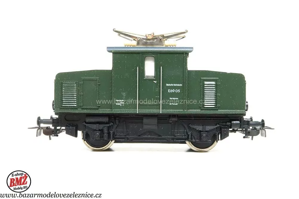PIKO DDR - DC - Elektrická lokomotiva E 69 05 DB -HO