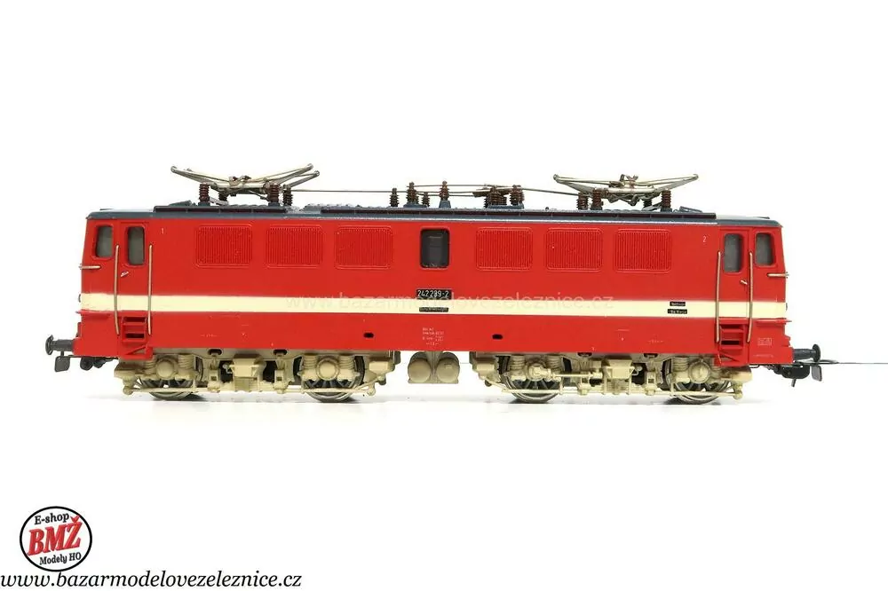 PIKO DDR - DC - Elektrická lokomotiva BR 242 239 DR -HO