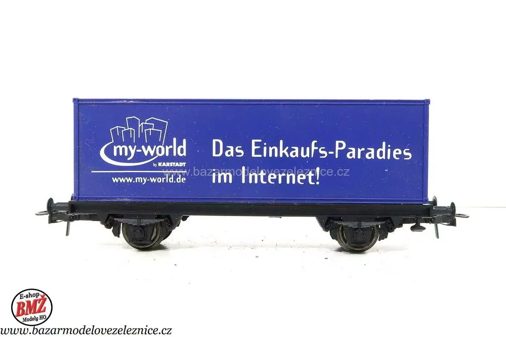 Roco - Kontejnerový vůz My world- HO