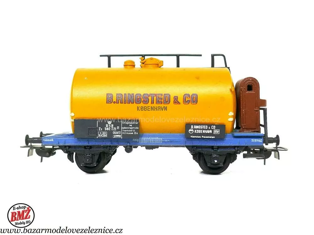 Piko DDR - Cisternový vůz DSB B.Ringsted - HO