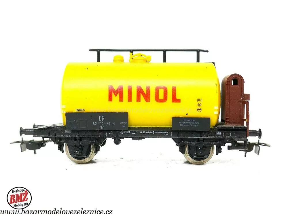Piko DDR - Cisternový vůz DR Minol - HO
