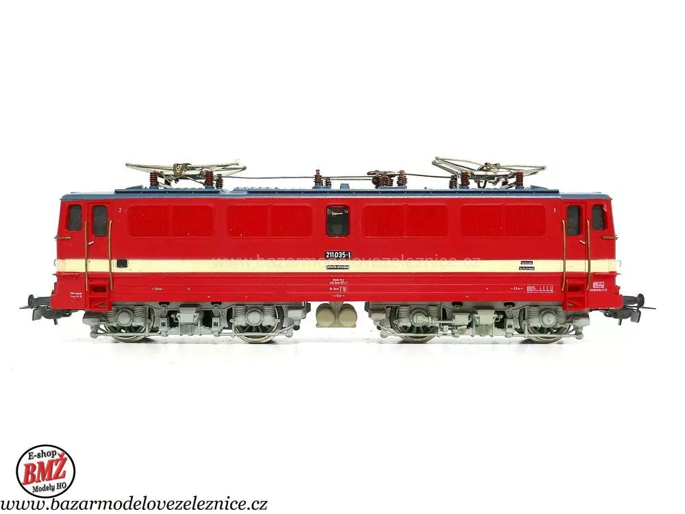 Piko DDR - DC - Elektrická lokomotiva E 211 035 DR - HO