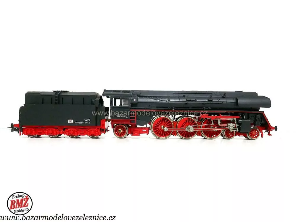 Piko DDR - DC - Parní lokomotiva BR 01 0505 DR  - HO