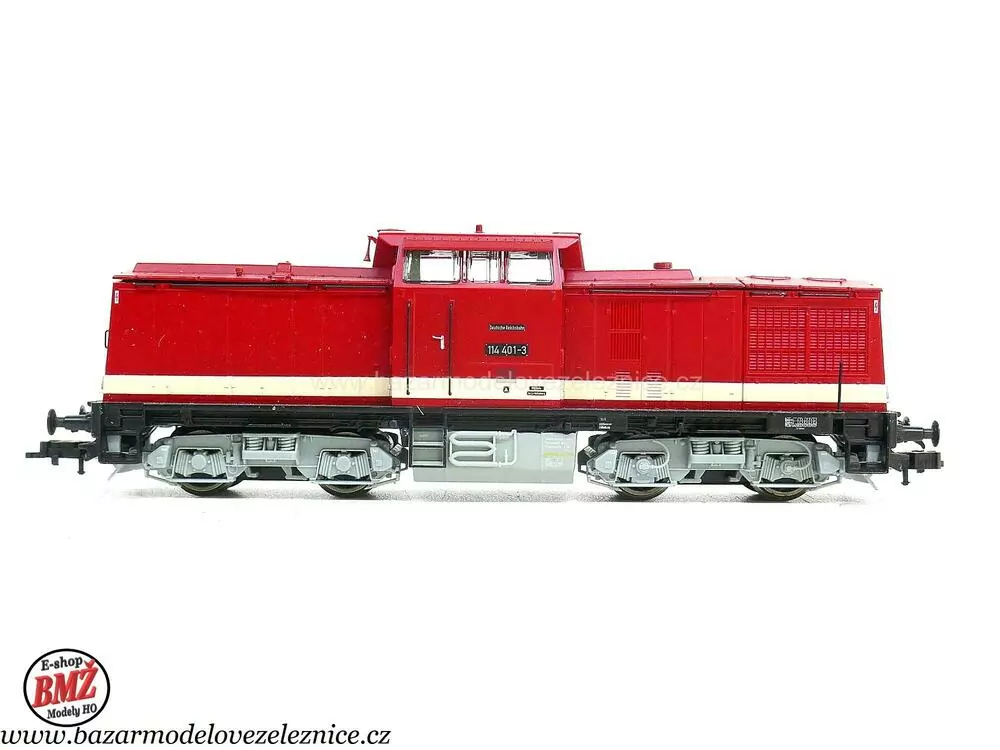 Roco - DCC + ZVUK - Dieselová lokomotiva BR 114 401 DR - HO