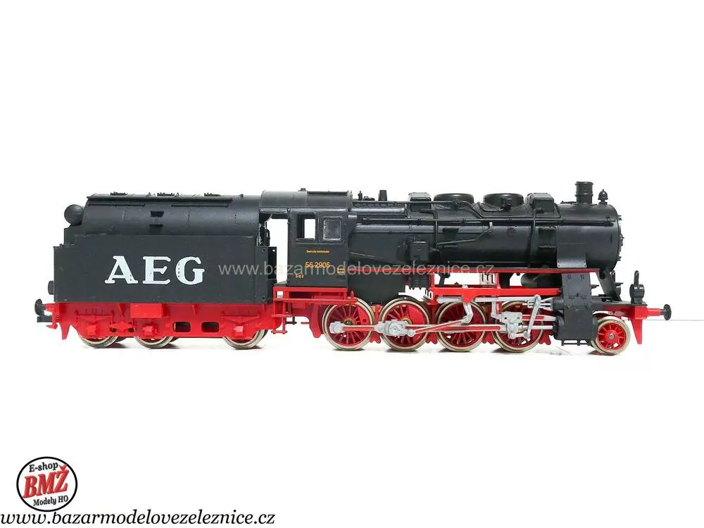 Piko DDR - DC - Parní lokomotiva BR 56 2906 AEG DRG - HO