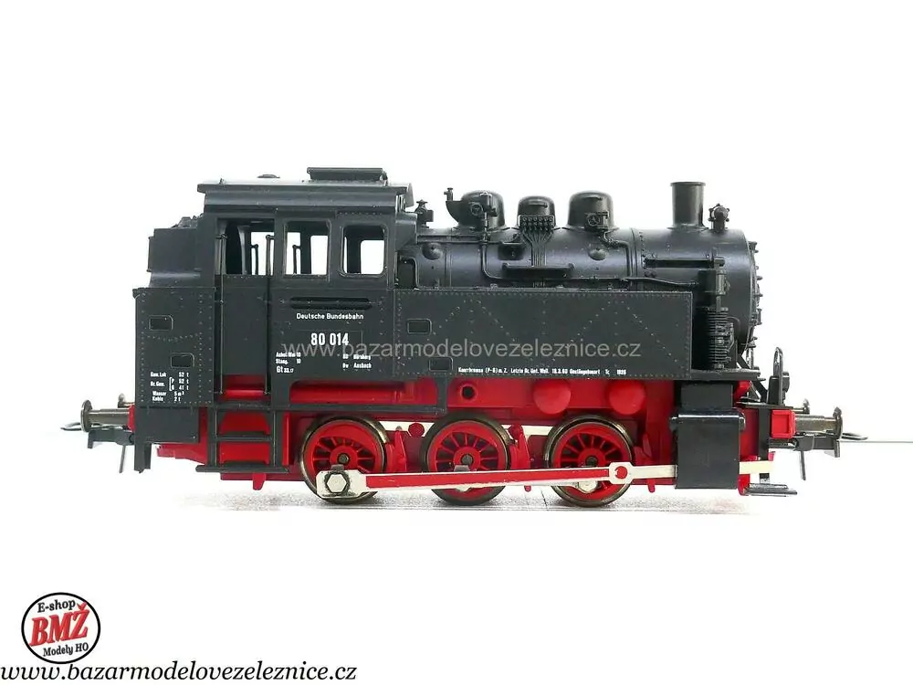 Roco - DC - Parní lokomotiva BR 80 014 DB - HO