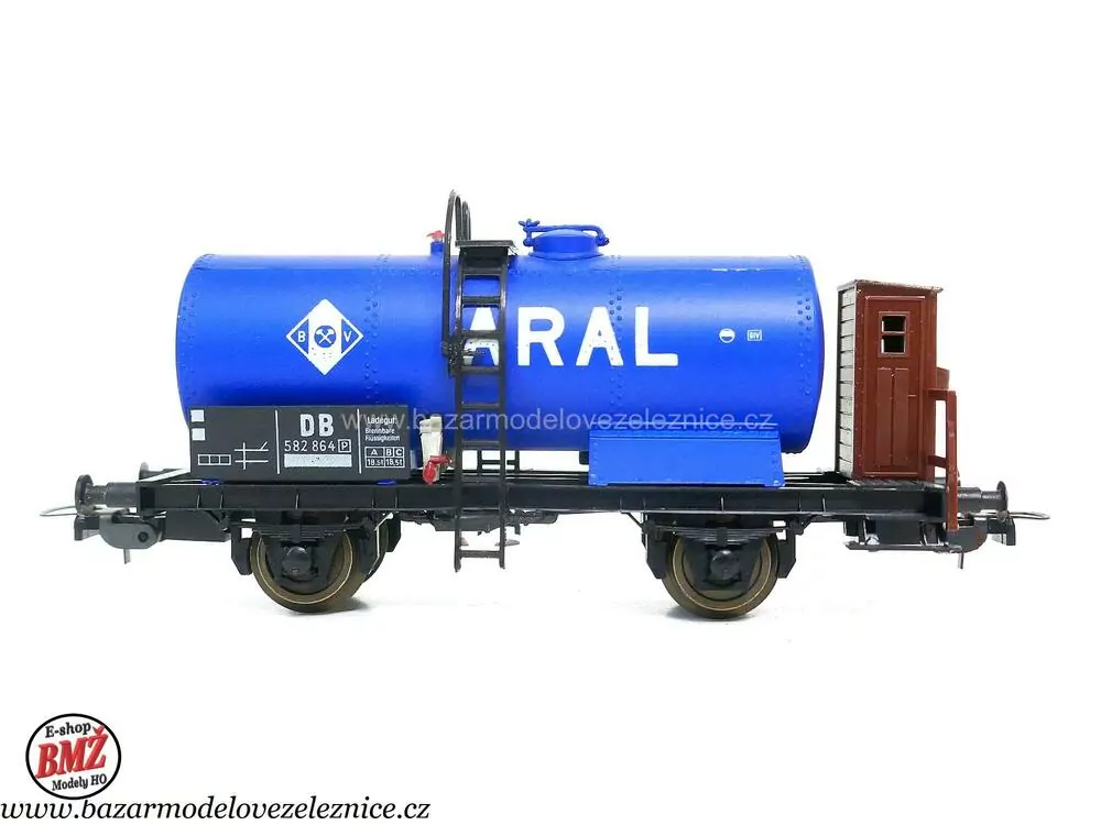 Sachsenmodelle - Cisternový vůz Aral DB - HO