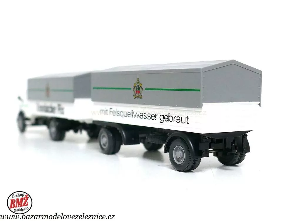 Wiking - Mercedes s přívěsem - HO
