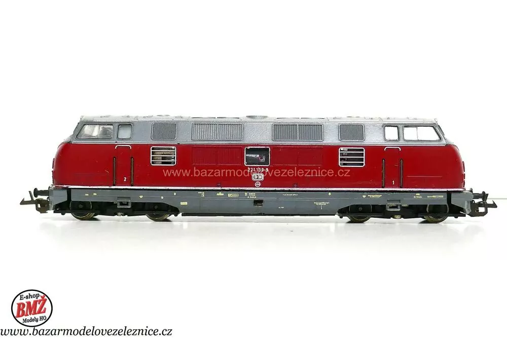 BTTB - Dieselová lokomotiva V 221 139 DB- TT