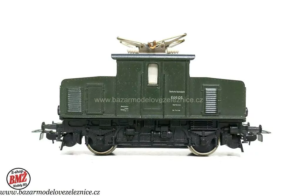 PIKO DDR - DC - Elektrická lokomotiva E 69 05 DB -HO