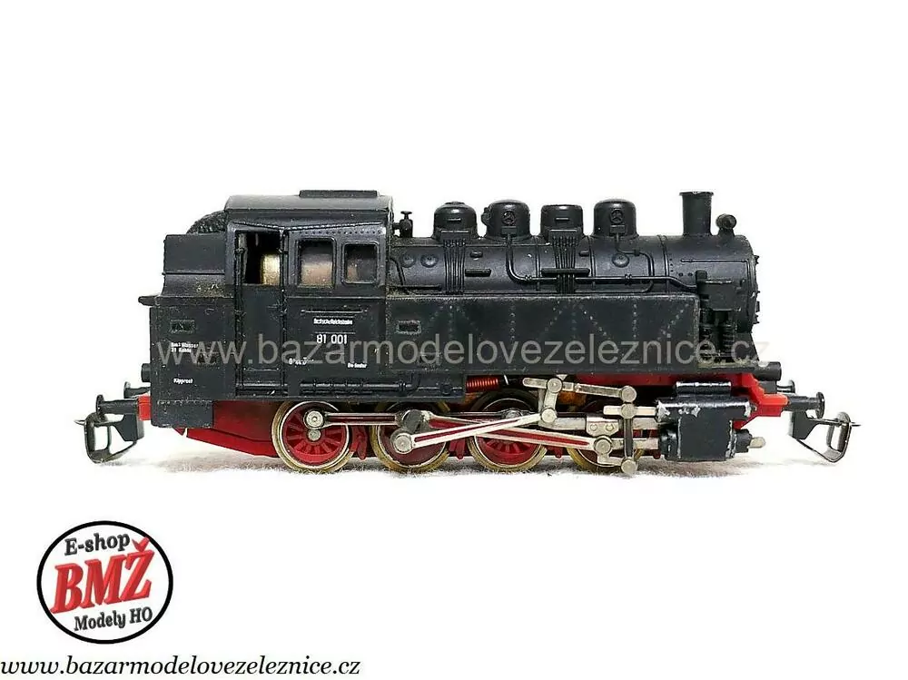 BTTB - Parní lokomotiva BR 81 001 DR - TT