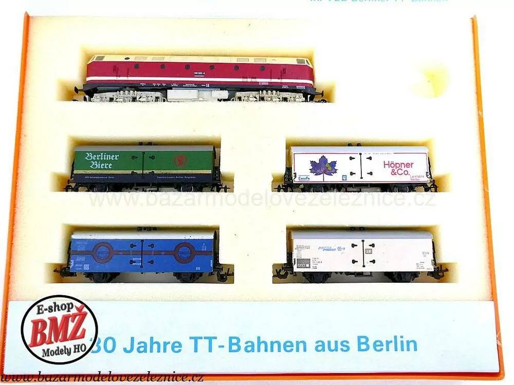 BTTB - Set BR 119 + 4 chladírenské vozy - TT
