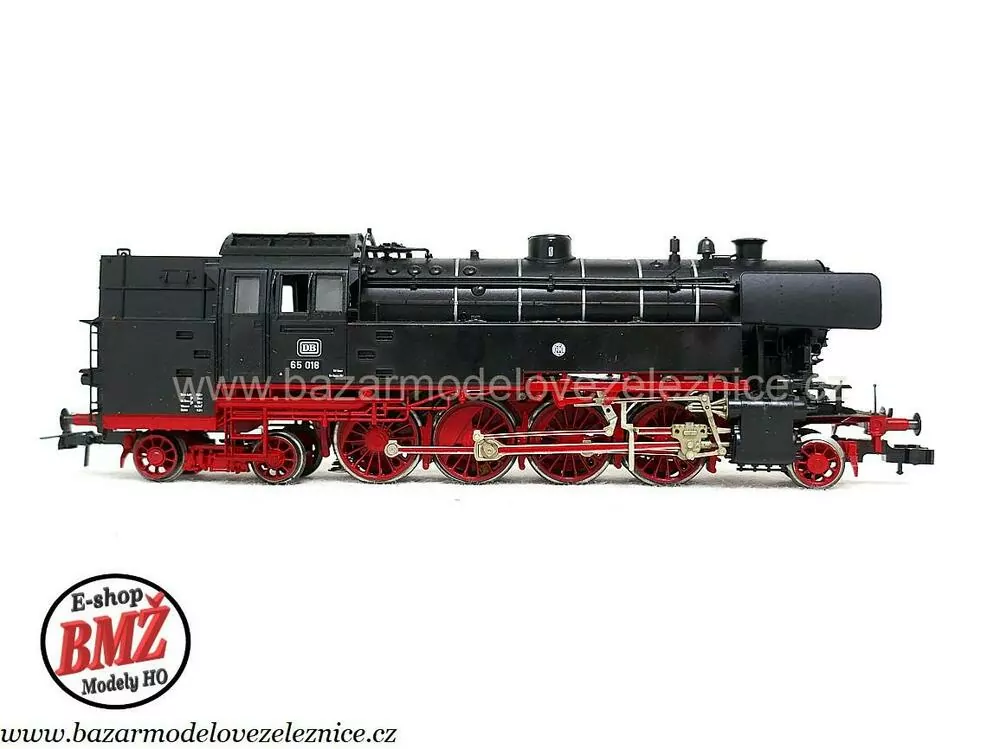 Fleischmann - DC - Parní lokomotiva BR 65 018 DB  - HO
