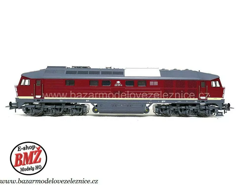 Brawa - DC - Dieselová lokomotiva BR 232 371 DR - HO
