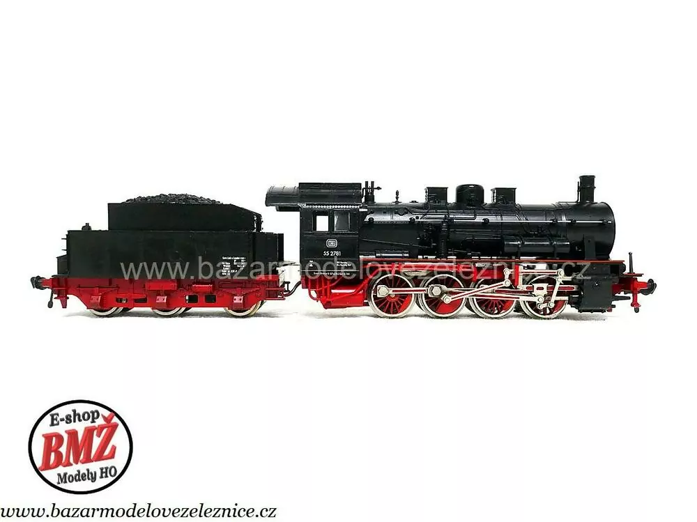 Fleischmann - DC - Parní lokomotiva BR 55 2781 DB- HO