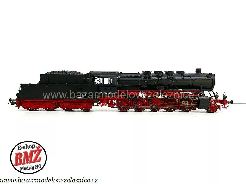 Roco - DSS - Parní lokomotiva BR 50 2501 DR Berlínská blokáda - HO