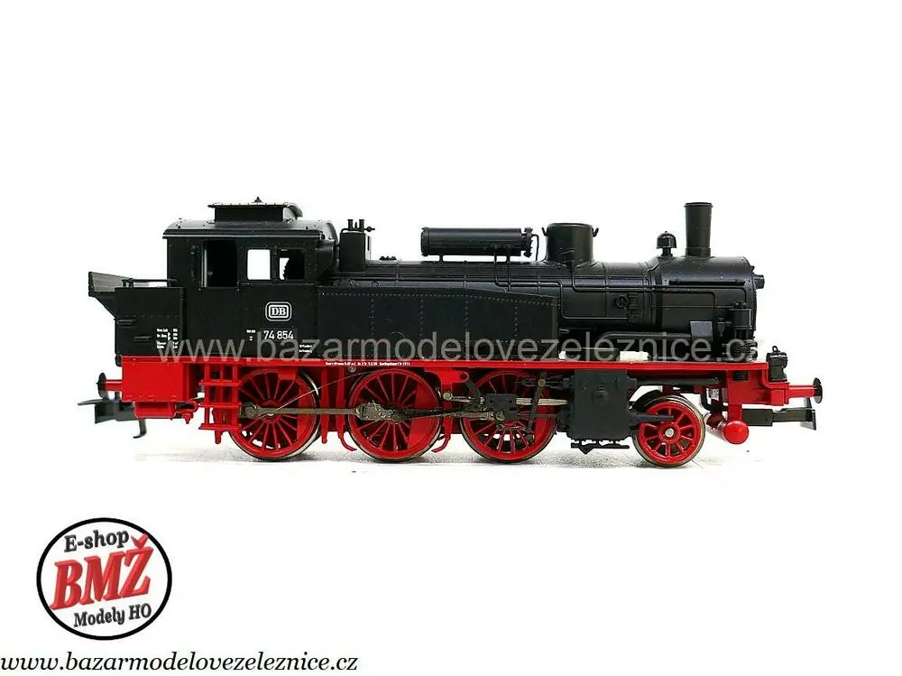 TRIX - DSS - Parní lokomotiva BR 74 854 DB - HO