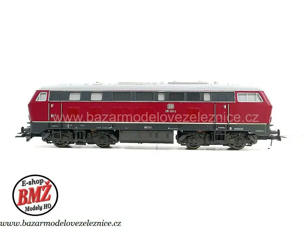 Roco  - DC - Dieselová lokomotiva BR 215 033 DB - HO