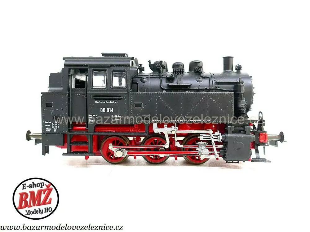 Roco - DC - Parní lokomotiva BR 80 014 DB - HO