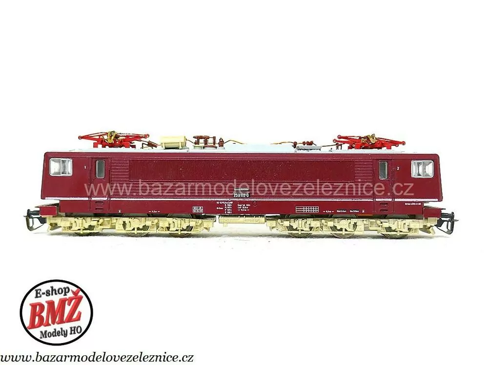 BTTB - Elektrická lokomotiva BR 250 112 DR - TT