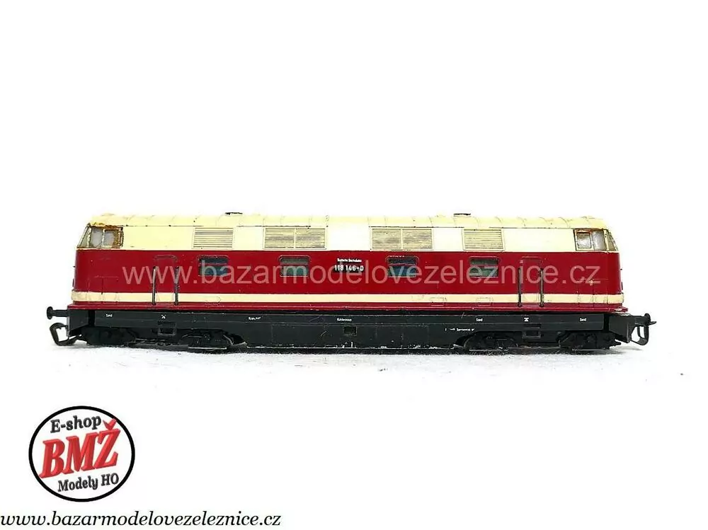 Zeuke - DCC - Dieselová lokomotiva V 118 114 DR - TT