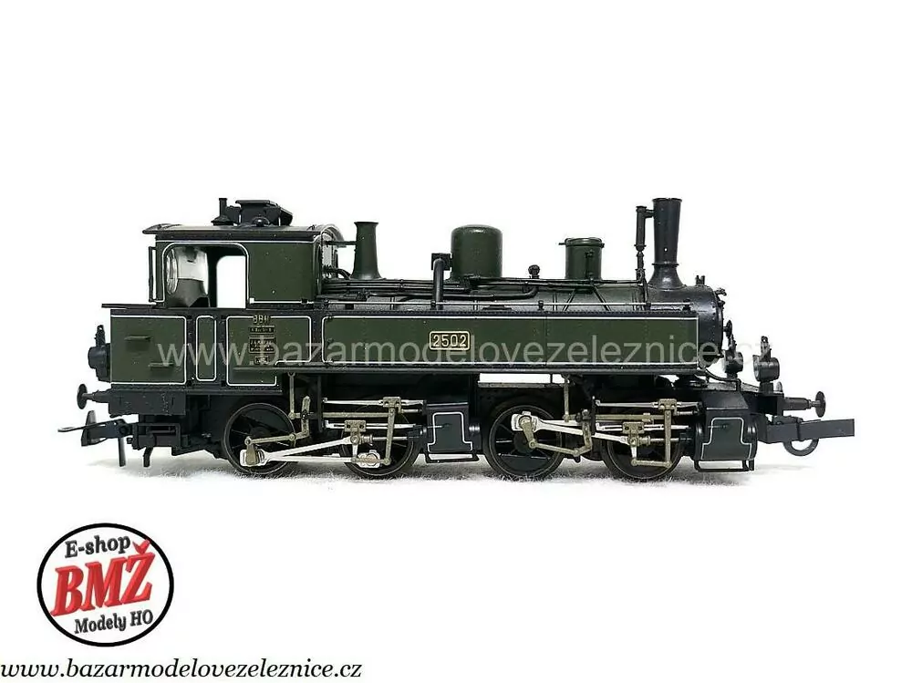 Roco - DC - Parní lokomotiva BR 98 K.Bay.Sts.B BB II - MALLET- HO