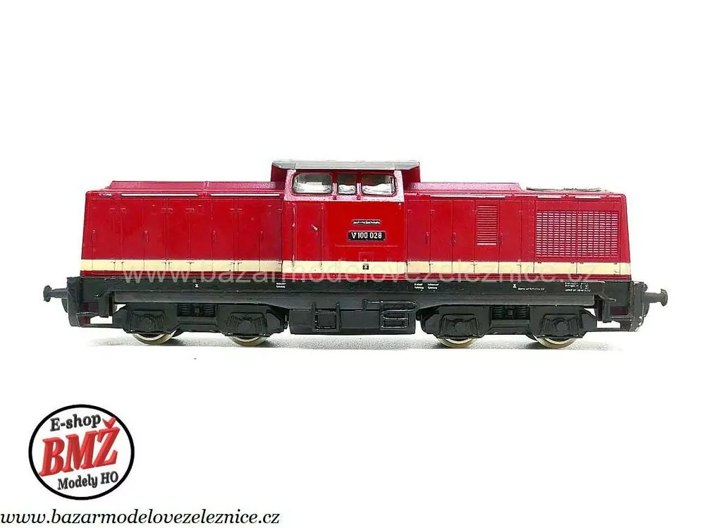 Piko DDR  - DCC - Dieselová lokomotiva V 100 028 DR - HO