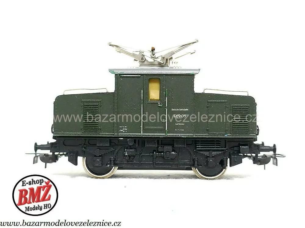 PIKO DDR - DC - Elektrická lokomotiva E 69 05 DR -HO
