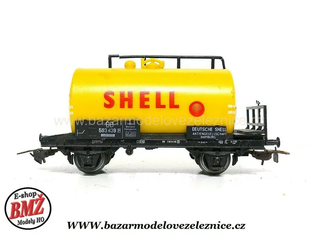 Piko DDR - Cisternový vůz DB Shell - HO