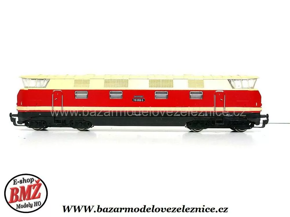 Piko DDR - DC - Dieselová lokomotiva BR 118 059 DR - HO
