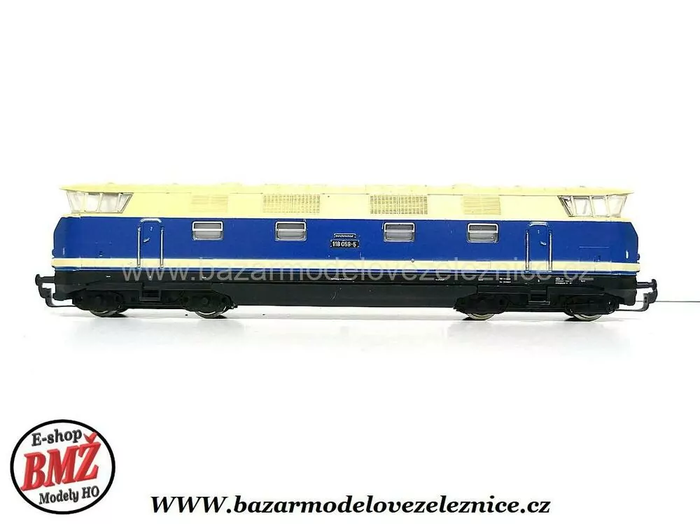 Piko DDR - DC - Dieselová lokomotiva BR 118 059 DR - HO