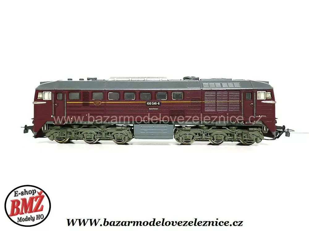 Piko DDR - DC - Dieselová lokomotiva BR 120 303 DR - HO
