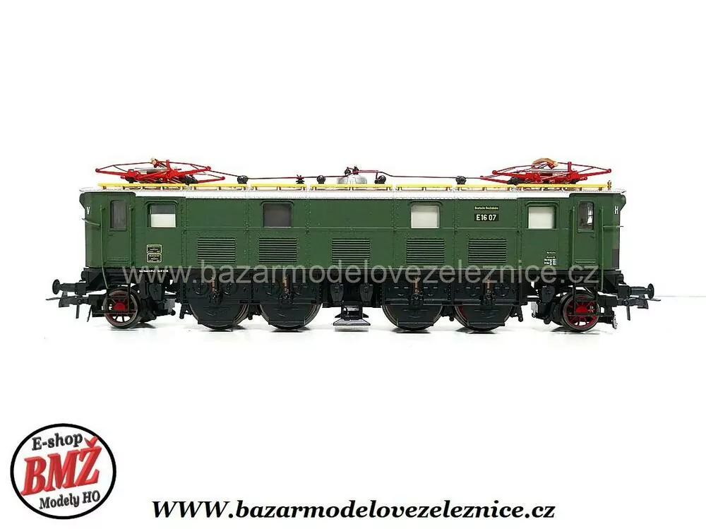 Roco - DSS - Elektrická lokomotiva muzeum E 16 07 DR  - HO