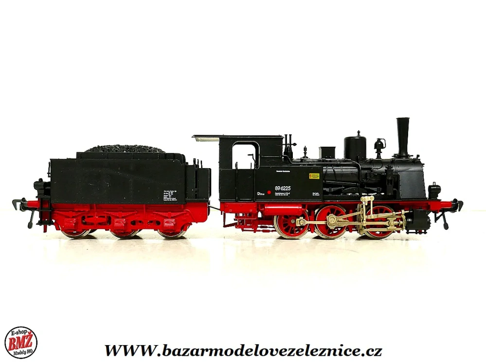 Fleischmann - DC - Parní lokomotiva BR 89 6225 DR - HO