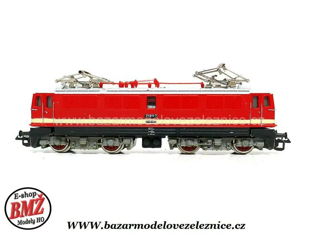 Zeuke - Elektrická lokomotiva BR 211 018 DR - TT