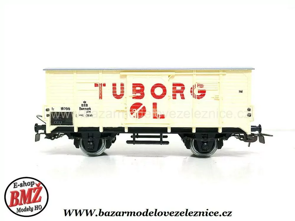 Piko DDR - Pivovarský vůz DSB Tuborg - HO