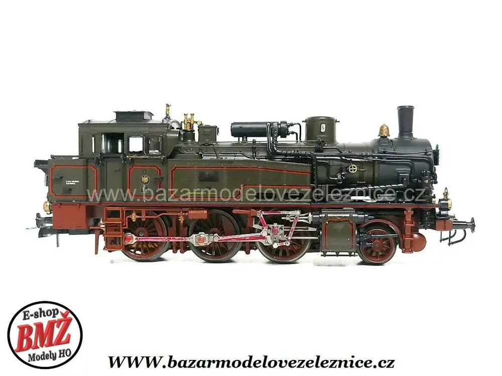 Roco - DC - Parní lokomotiva BR 74 T 12 - K.P.E.V. - HO
