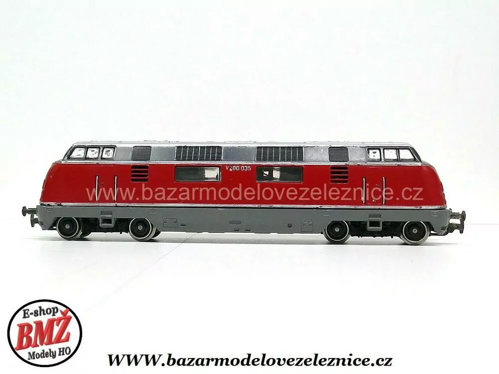 PIKO DDR - DC - Dieselová lokomotiva V 200 035 DB - HO