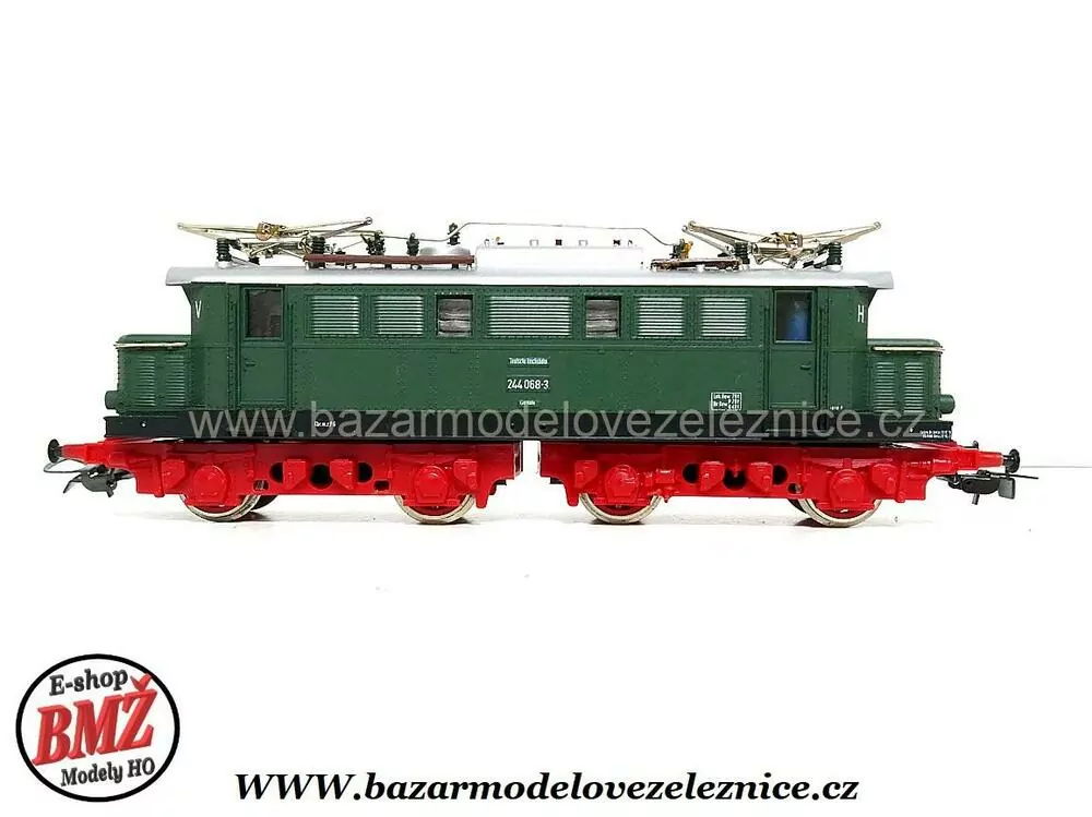 PIKO DDR - DC - Elektrická lokomotiva BR 244 068 DR -HO