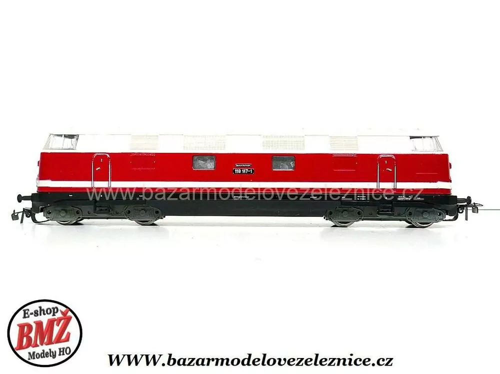Piko DDR - DC - Dieselová lokomotiva BR 118 117 DR - HO